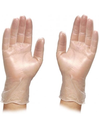 Boite de 100 Gants Vinyle -...