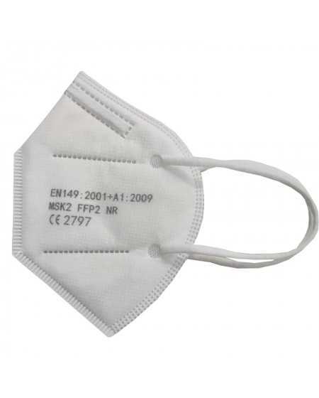 Masque de protection Respiratoire FFP2 Sachet individuel - Blanc Masque de protection Respiratoire FFP2 Sachet individuel - Blanc